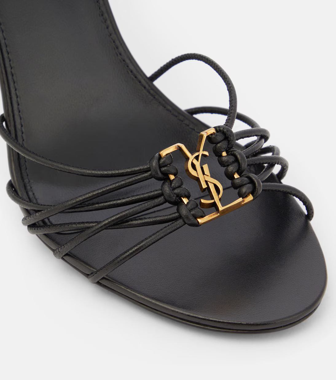 Saint Laurent Babylone 90 leather sandals