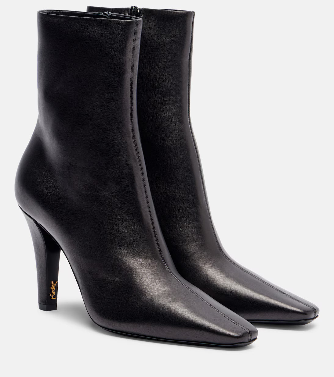 Saint Laurent Jill 95 leather ankle boots