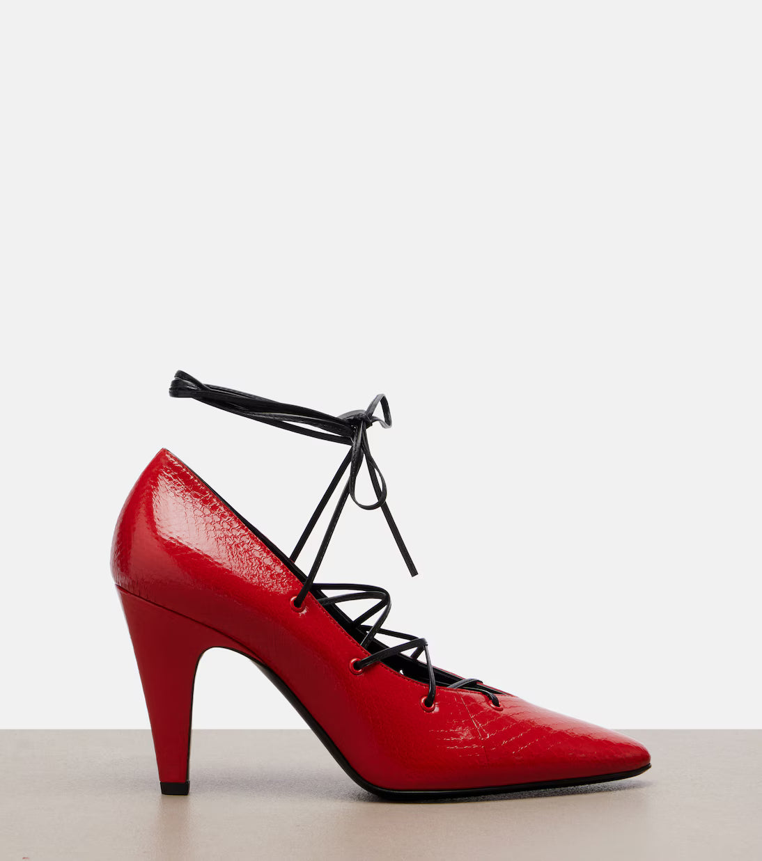 Alaïa Snake-effect leather pumps